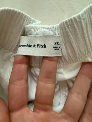 Abercrombie & Fitch Linen Blend Pull-on Shorts thumbnail 3