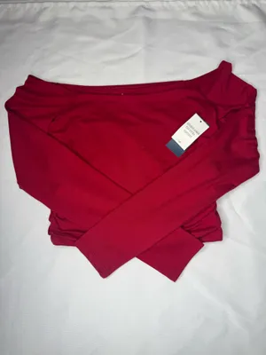 Hollister Top Crop Red Small thumbnail 4