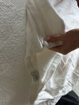 Abercrombie & Fitch white linen skirt thumbnail 11