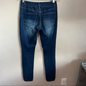 Refuge Distressed Skinny‎ Denim Jeans thumbnail 6
