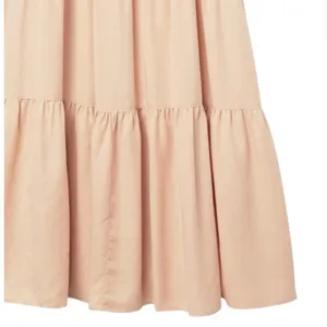The Drop Beige Brit Tiered Ankle Maxi Tent Dress Size L Ginger, NWT thumbnail 3
