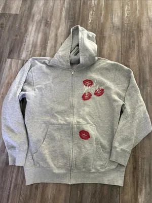 Sabrina Carpenter Short N Sweet Tour 2024 Hoodie Sweatshirt Grey Small thumbnail 1