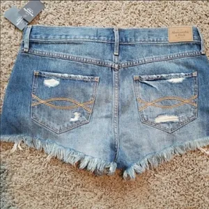 Abercrombie ✨ Destroyed Denim Shorts✨ thumbnail 6
