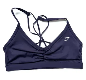 Gymshark L Ruched Strappy Sports Bra thumbnail 1