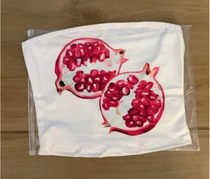 NEW White Y2k Tube Top Strapless Crop Top Pomegranate S thumbnail 1