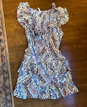 Raga Gorgeous dress with beautiful fit and subtle glitter throughout thumbnail 1