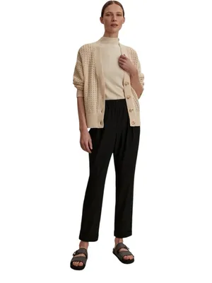 VARLEY Alana Slim Tapered Cuff Pant Black Size XL NEW thumbnail 3