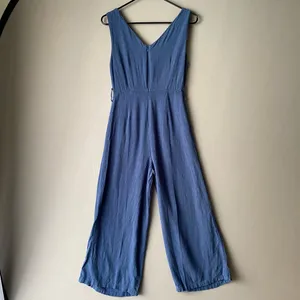 Lulu’s sz XS Sleeveless cotton blue‎ jumpsuit thumbnail 7
