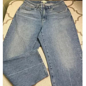 Madewell The Plus Curvy 90’s Straight Blue Jeans, size 14W, DM784, high-rise thumbnail 5