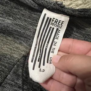 FREE PEOPLE oversized‎ space dye striped scoop neck balloon sleeve top thumbnail 13