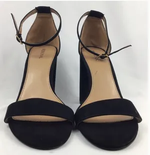Black Open Toe Heels thumbnail 3