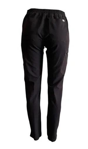 FIGS. Women's Black Cargo Pants thumbnail 2