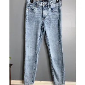 GAP Women's High Waist Skinny Jeans in Washed Blue 6/28R thumbnail 2