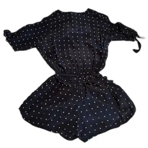 Faithfull The Brand Polka Dot Wrap Romper XS thumbnail 2