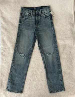 Gap High Rise Jeans Straight- New thumbnail 1