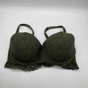 Pink By‎ Victorias Secret Khaki Green Bralette thumbnail 6