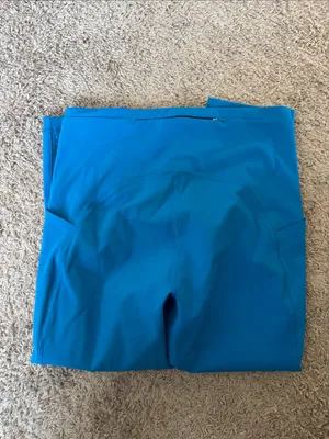 lululemon athletica Electric Blue High-Rise Cropped Leggings / R4 thumbnail 3