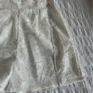 Lulus My Clarity Ivory Mesh Floral Embroidered Romper Bridal Size Medium Lace thumbnail 12