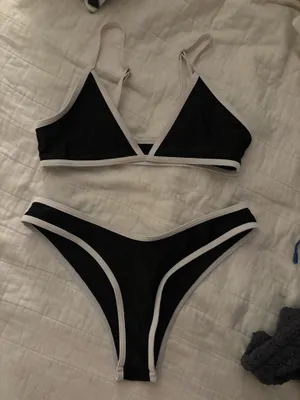 Black and White Bikini thumbnail 1