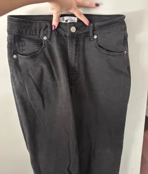 Black Stretchy Jeans Straight thumbnail 1
