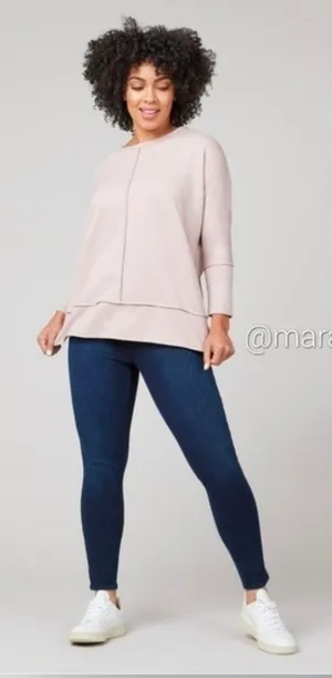 Spanx Perfect Length Top Dolman 3/4 Sleeve thumbnail 1