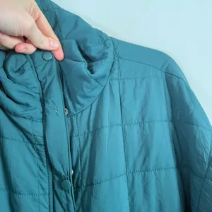 Free People Movement Perri Packable Jacket Teal Green Outdoor READ Womens XS thumbnail 3