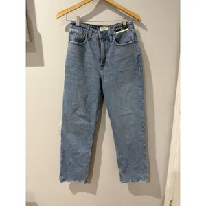 NWT Abercrombie & Fitch Jeans Blue CURVE Love UltraHigh 90s Straight 26 2R 1 thumbnail 2