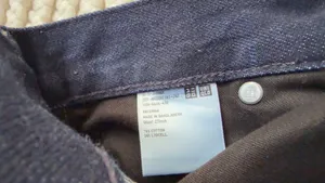 Uniqlo dark wash denim jeans size 27 thumbnail 9