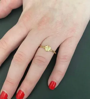 Pandora 18k over silver Cz Radiant heart ring - retired thumbnail 3