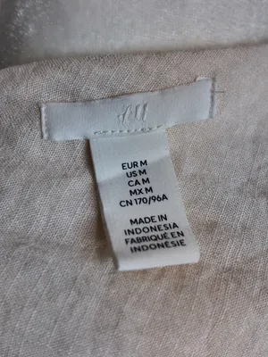 H&M Women's Cream Crop-top thumbnail 4