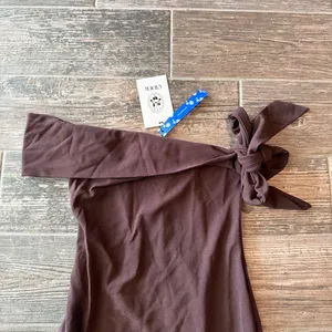 Cider Off Shoulder Asymmetrical Bowknot Mermaid Maxi Dress thumbnail 5