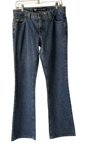 Rockies Vintage 90s Jeans‎ 10L Tall Blue Slim Low Rise Bootcut Denim Western thumbnail 1