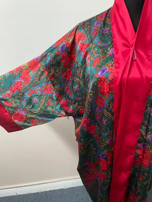 Vintage Victoria’s Secret Rose Robe thumbnail 2