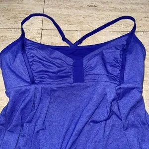 lululemon Tank pigment blue 8 Ruched Front‎ thumbnail 2