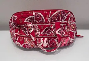 Vera Bradley Rosie Posie Retired Pattern Make Up Bag thumbnail 2