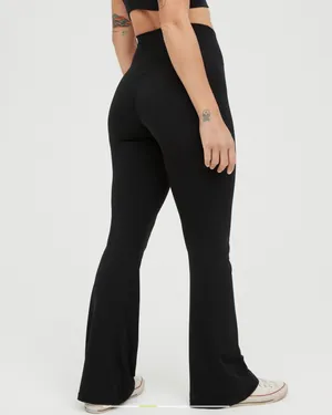Aerie Flare Crossover Flare Leggings thumbnail 2