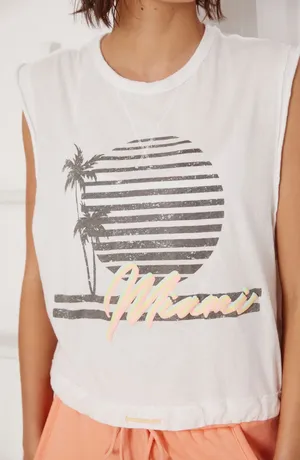 Free People Movement Miami Graphic Tee thumbnail 2