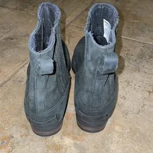 Sorel Lolla Black Leather Chelsea Ankle Boots Womens Size 8.5 NL3078-010 thumbnail 5