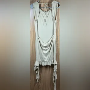 LIONESS Size L Champagne Opulence Mini Dress NWT thumbnail 3