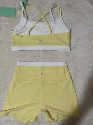 Yellow INNO MINT Workout Set Size M thumbnail 6