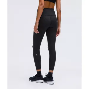 Lululemon Wunder Train High-Rise Black Tight 25" Size 4 NWT Authentic thumbnail 3