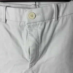 SPANX White Chino Pants with Zipper Detail, Size M thumbnail 3