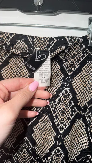 Windsor Snakeskin Skirt  thumbnail 2