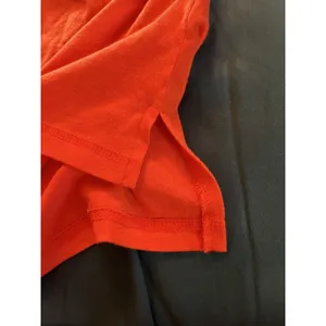 Harley Davidson T Shirt Orange & White Striped Sleeves Women XS Baton Rouge LA thumbnail 5