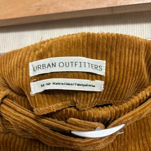 Urban Outfitters Mini Skirt Honey Brown Corduroy Belted Boho Retro Festival M thumbnail 6