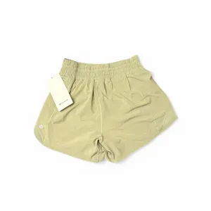 Lululemon Hotty Hot LR Short 4" *Lined Size 4 RSMG Rosemary Green New w/tag thumbnail 2