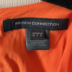 French Connection‎ Audrey Autumn Wedding Guest Maxi Whimsical Dress Mandarin Orange Jewel Tone Sz 6 thumbnail 9