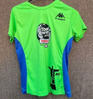 Kappa Global Energy 2017 Running Athletic Shirt Rio De Janeiro Womens Small thumbnail 1