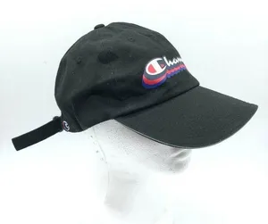 Champion Baseball Cap Adjustable Logo Black One Size Unisex thumbnail 1