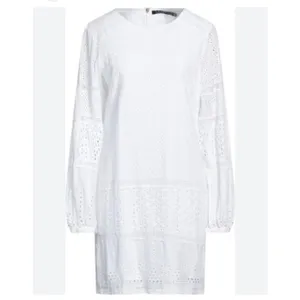 RALPH LAUREN White Cotton Voile Floral Eyelet Dress Size 10, $55, B53 thumbnail 9